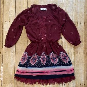 Abercrombie Kids Maroon Dress Girls 7/8